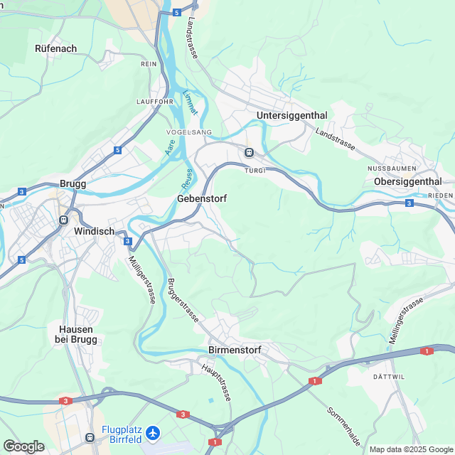 Ankündigung 4.5-Zimmer-Eigentumswohnung in Gebenstorf - Karte