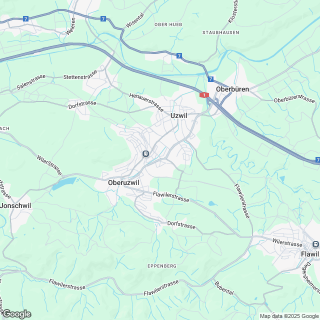 Ankündigung 3.5-Zimmer-Eigentumswohnung in Uzwil - Karte