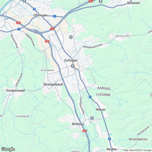 Zofingen: Verkauf einer 2.5-Zimmer Eigentumswohnung - Karte