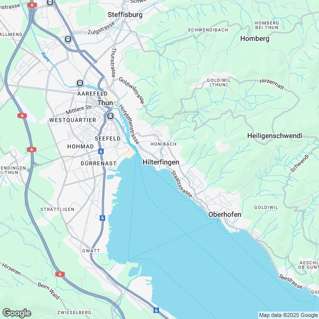 7 moderne Eigentumswohnungen in Hühnibach - Karte