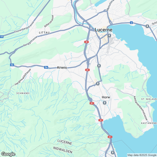 Wohnüberbauung Sandmättli (2 Mehrfamilienhäuser) - Karte