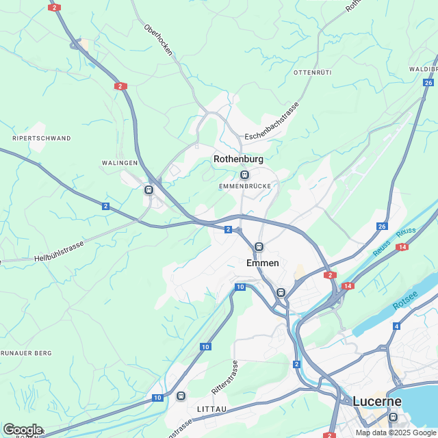 12 attraktive Eigentumswohnungen in St. Niklausen - Karte