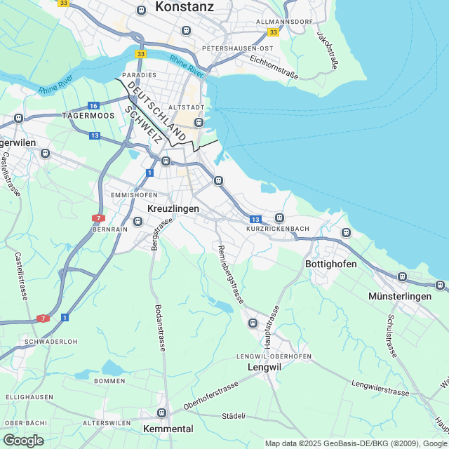 Mietwohnungen Kreuzlingen - Erstbezug Sommer 2026 - Karte