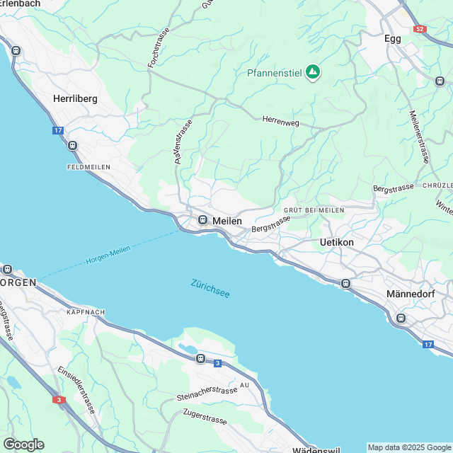 Wohneigentum in Meilen - Karte