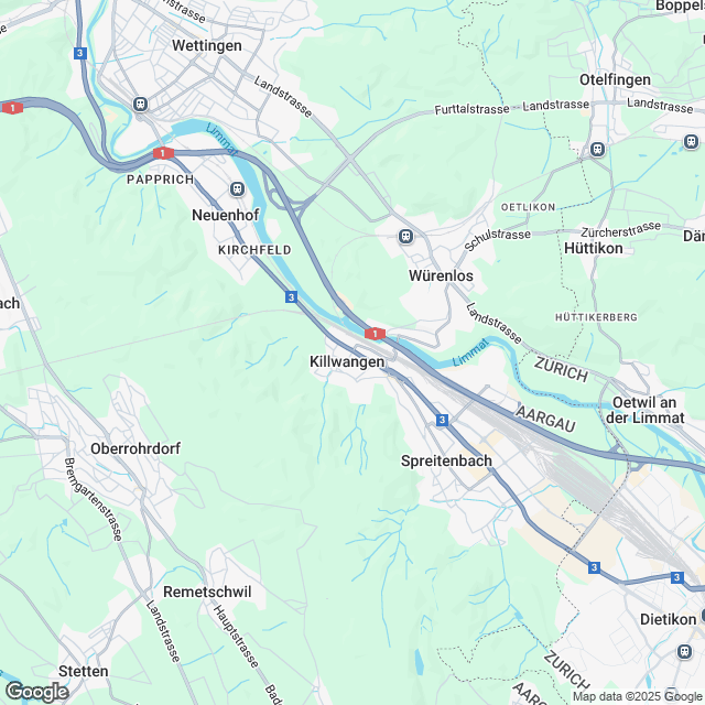 6 hochwertige Eigentumswohnungen in Killwangen - Karte