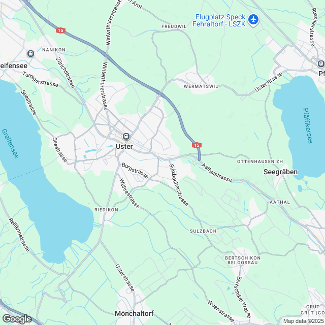 Ankündigung 10 Eigentumswohnungen in Uster - Karte