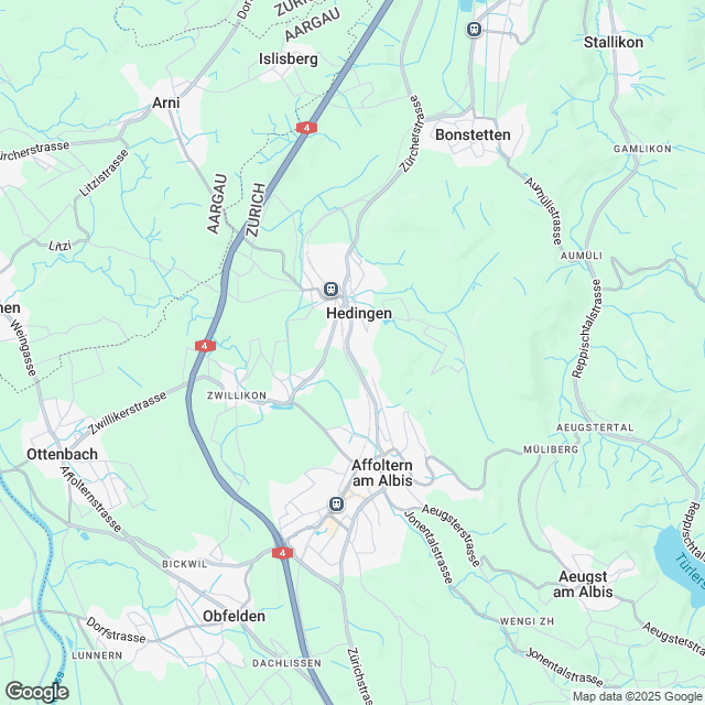 10 stilvolle Wohnungen in Hedingen - Karte