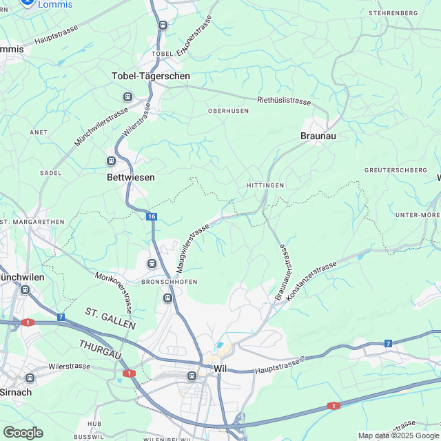 Zu verkaufen 4½ Zi.-Wohnung in 9552 Maugwil (Steuerfuss 9500 Wil) - Karte