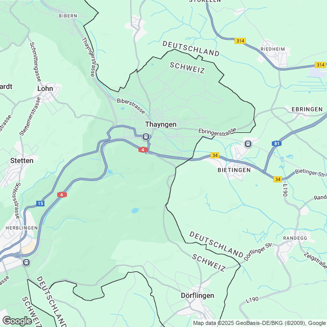 Neubau Terrassenhäusern und Einfamilienhaus - Karte