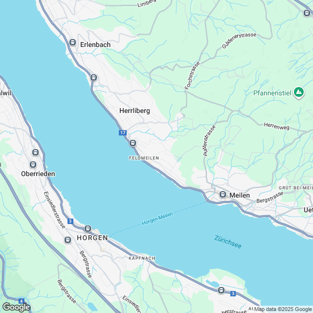 Ankündigung: Eigentumswohnungen in Feldmeilen - Karte