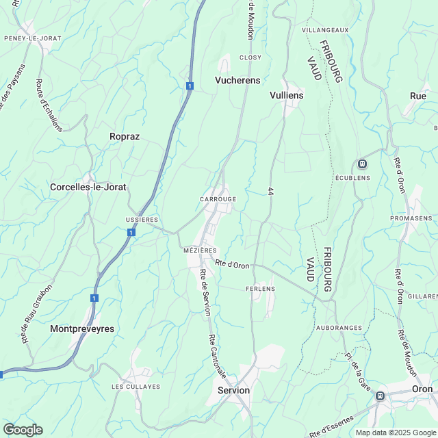 Construction de trois villas mitoyennes - Karte