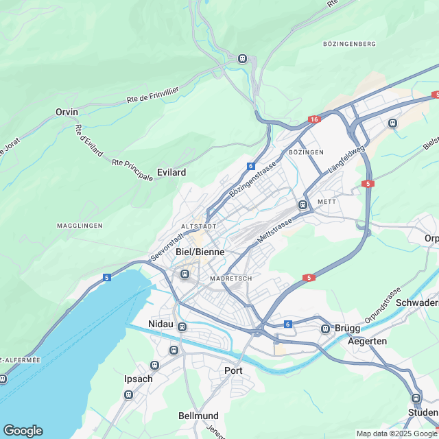 Neubau Mehrfamilienhaus und Aussenparkplätzen - Karte