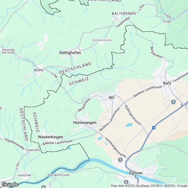 Exklusive 2.5-Zimmer Gartenwohnung in Wil ZH - Karte