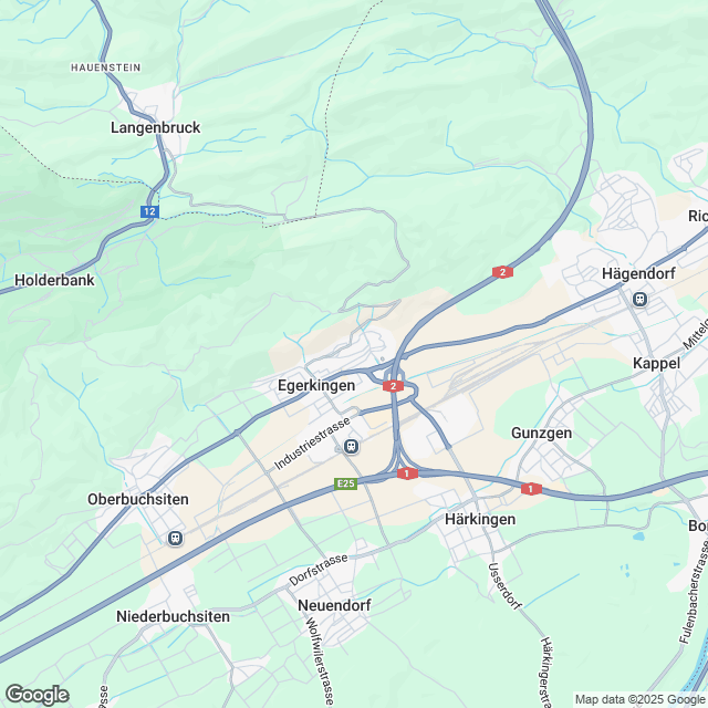 Neubau 3 Mehrfamilienhäuser mit Einstellhalle - Karte