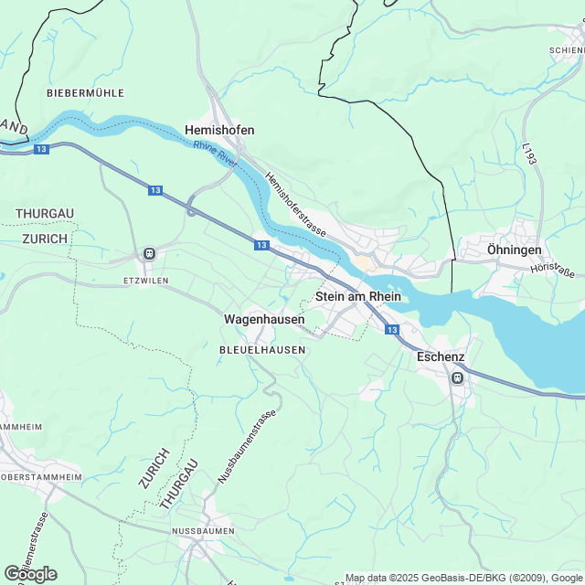 Neubau Überbauung Chlingenriet - Karte