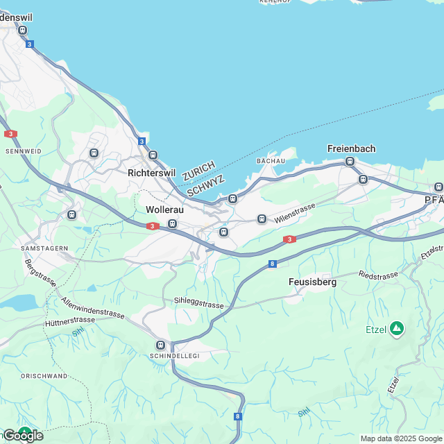 Neubau Mehrfamilienhaus mit Einstellhalle und Pool - Karte