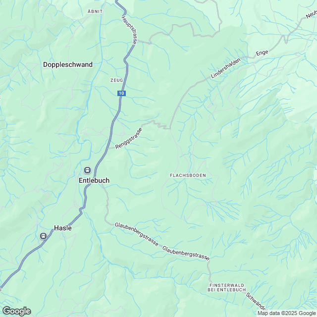 Neubau Wohnhaus, Pool - Karte