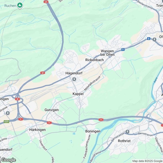 Neubau Mehrfamilienhaus mit Einstellhalle - Karte