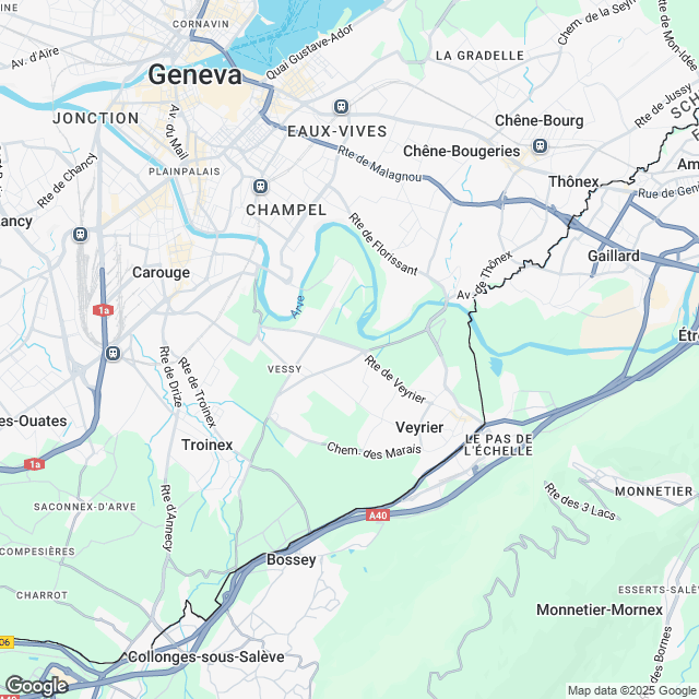Construction de 4 villas contiguës - Karte