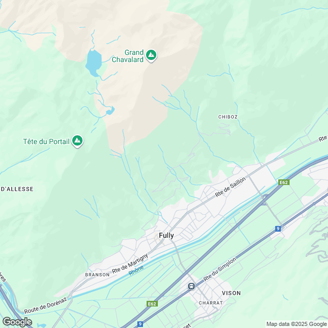 Construction de trois habitations - Karte