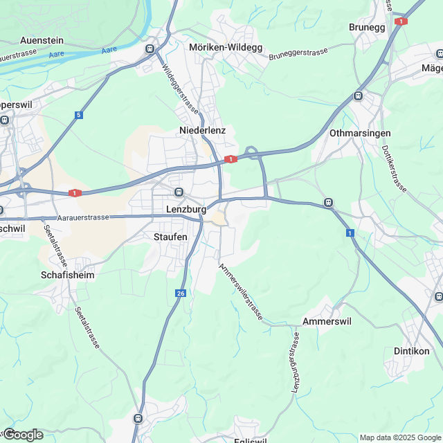 Neubau Überbauung Grabenweg - Karte