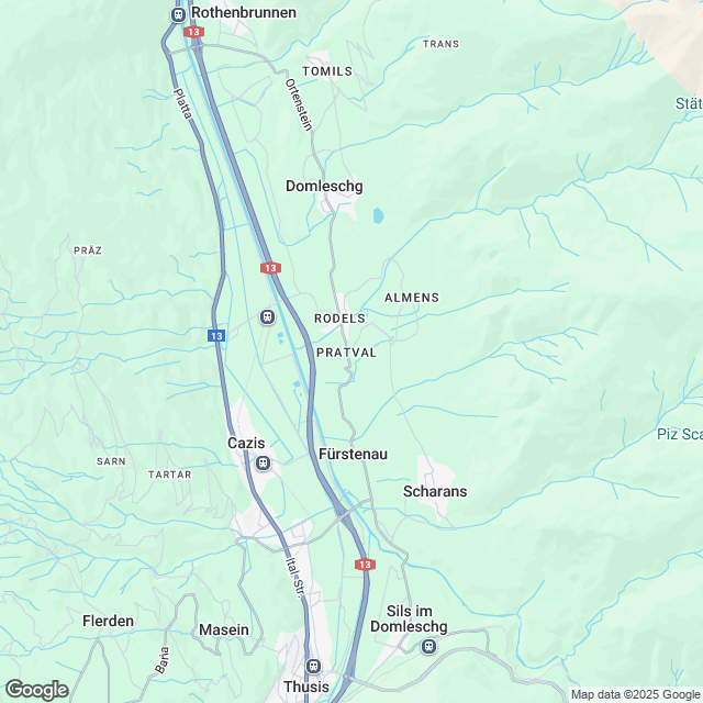 Neubau drei Reiheneinfamilienhäuser - Karte