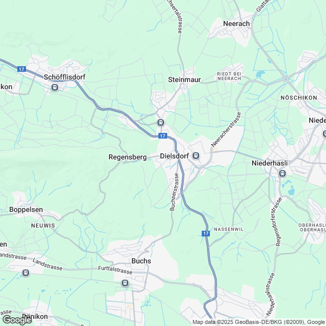 Ankündigung - 3.5-Zimmer-Eigentumswohnung in Dielsdorf - Karte