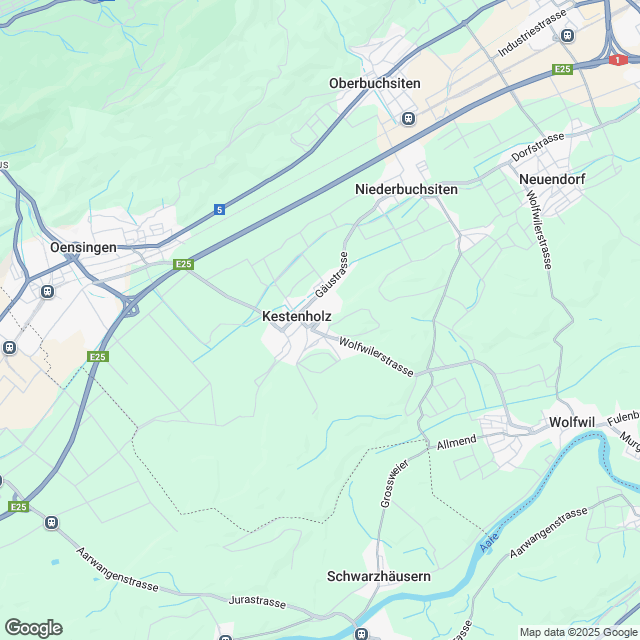 Ersatzneubau Mehrfamilienhaus mit Einstellhalle - Karte