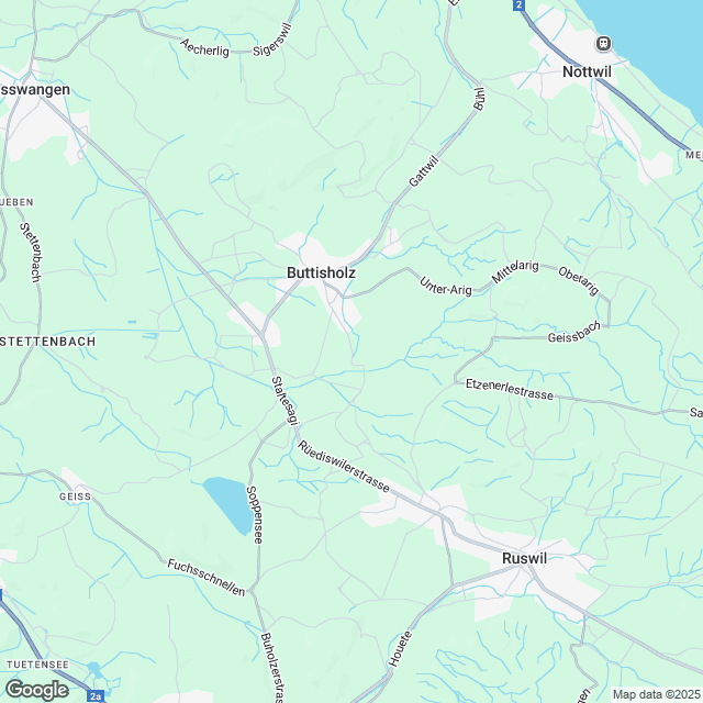 Wohnüberbauung Hinterdorf - Karte