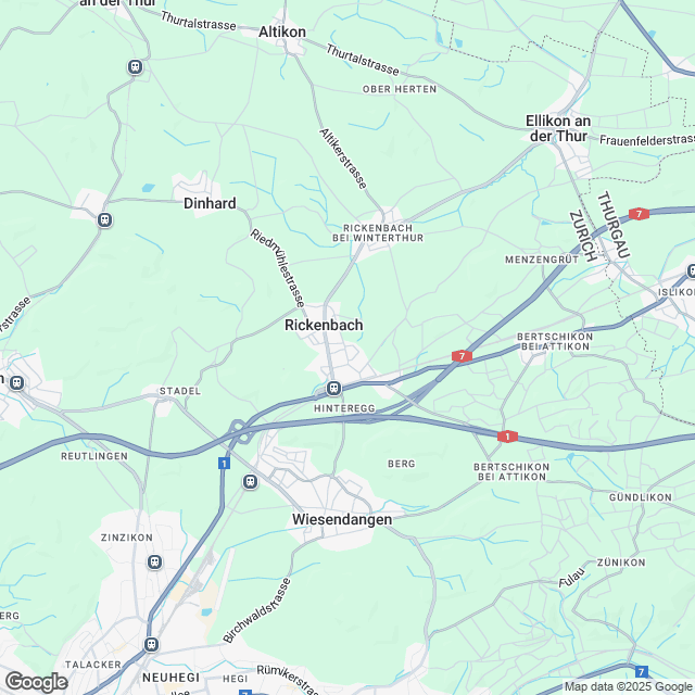 Neubau 4.5-Zimmer-Eigentumswohnung in Sulz Rickenbach - Karte