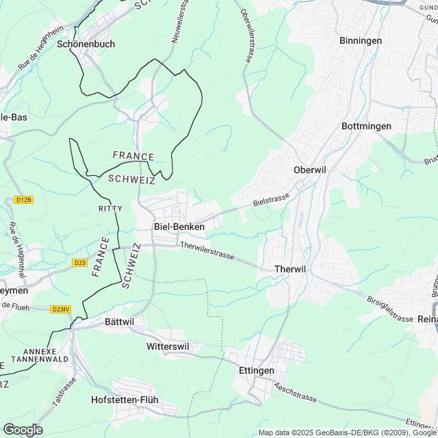 Neubau Wohnüberbauung mit Autoeinstellhalle - Karte