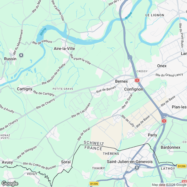 Construction de trois immeubles - Karte