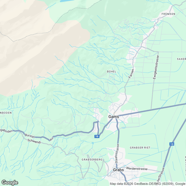 Neubau zwei Wohnhäuser mit offene Tiefgarage - Karte