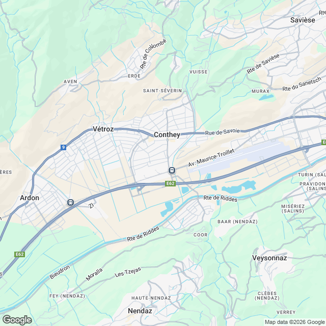 Construction de 3 villas mitoyennes - Karte