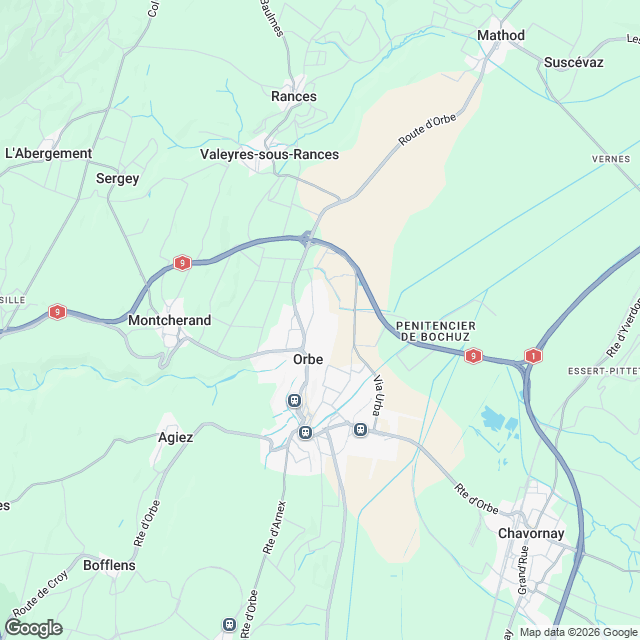 Construction des villas contiguës - Karte