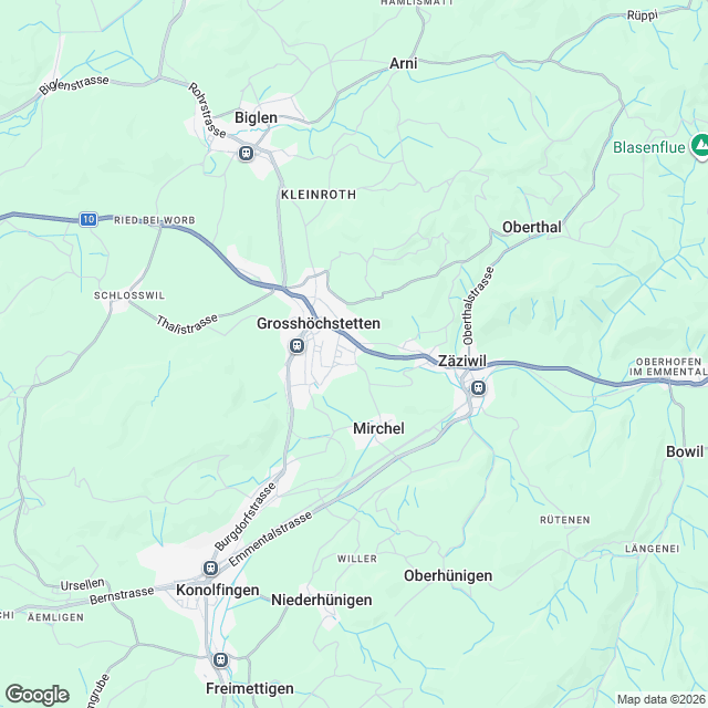 Neubau Mehrfamilienhaus mit Einstellhalle - Karte