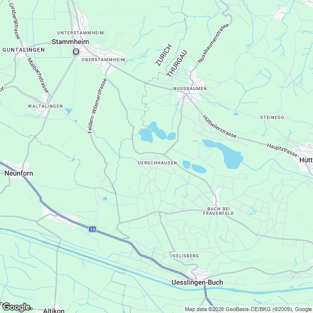 Neubau eines 3- Familienhaus mit Einstellhalle - Karte