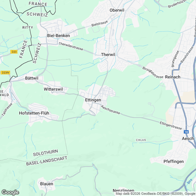 Neubau Mehrfamilienhaus mit Autoeinstellhalle - Karte
