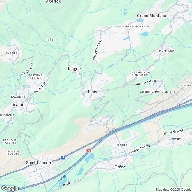Construction de 4 chalets en résidence principale - Karte