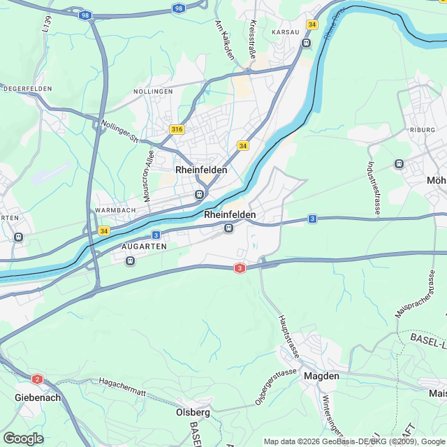 Wohnüberbauung - Karte