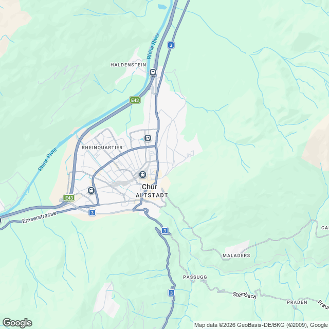 Neubau Wohnhäuser mit Aussenparkplätze - Karte