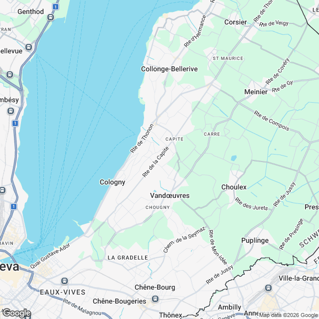 Construction de 3 villas mitoyennes - Karte