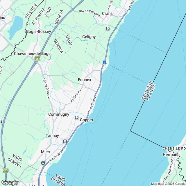 Construction de 4 maisons, 3 garages - Karte