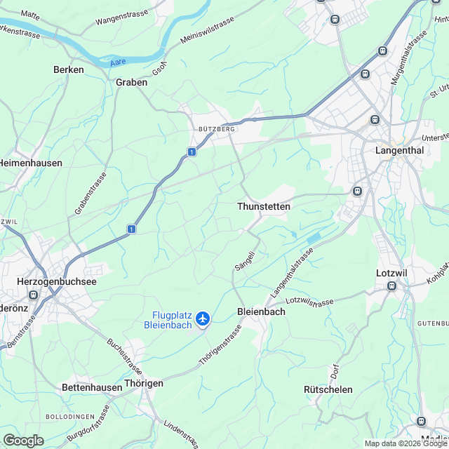 Neubau von drei Small-Reihenhäuser - Karte