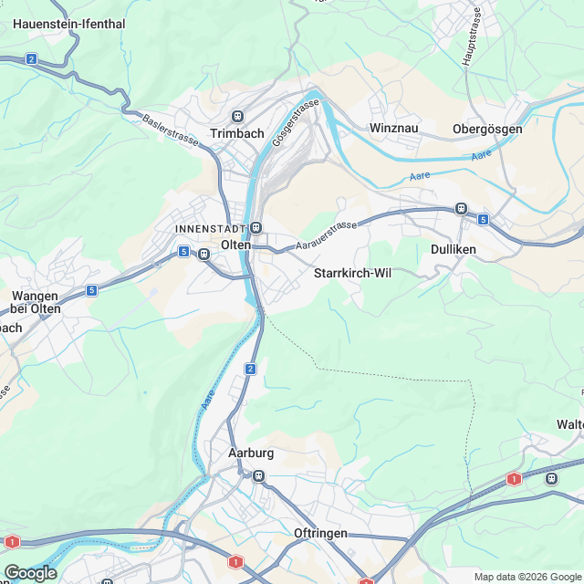 Neubau von Reiheneinfamilien-Minergiehäusern mit Einstellhalle - Karte