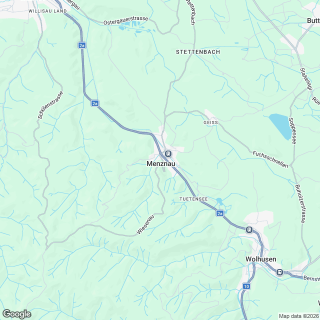 Neubau zwei Mehrfamilienhäuser mit Einstellhallen - Karte