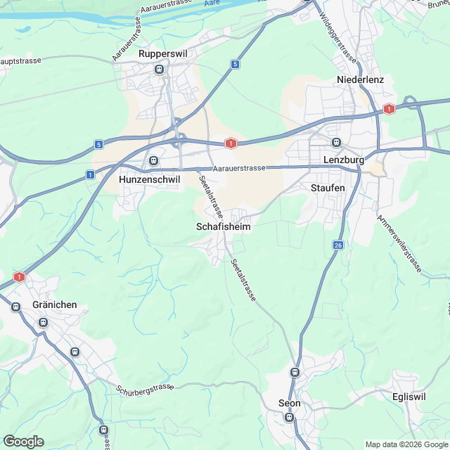 Schafisheim - Erstvermietung 2.5-Zimmer-Alterswohnung - Karte