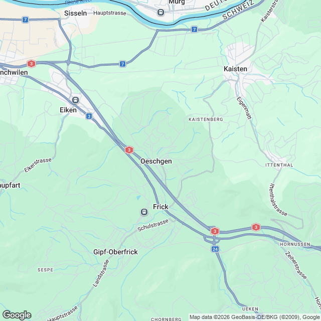 Neubau 3 Mehrfamilienhäuser mit Einstellhalle - Karte