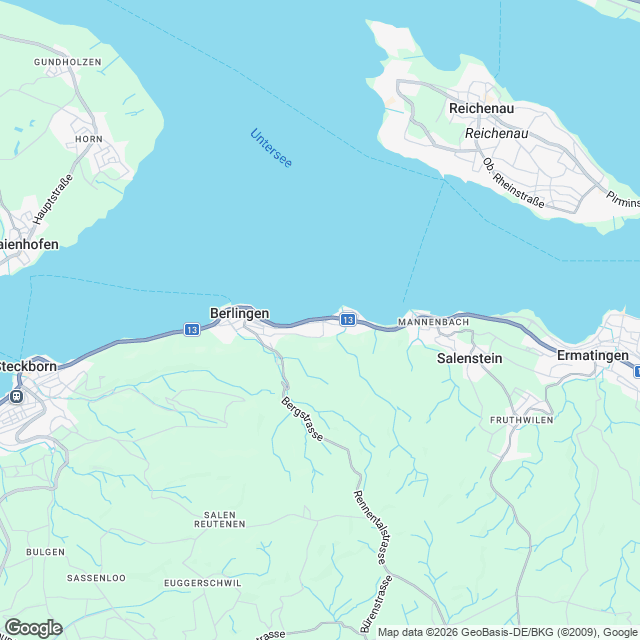 Moderne 3.5-Zimmer Wohnung in Berlingen - Karte