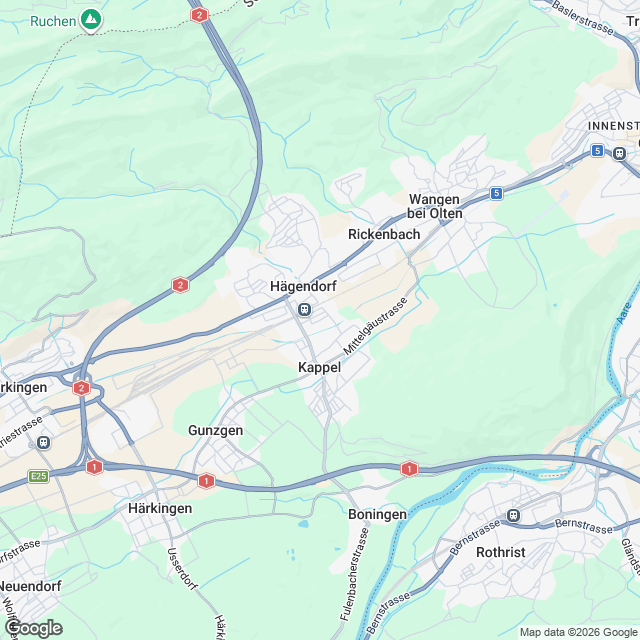 Neubau von Reiheneinfamilienhäusern mit Carport - Karte